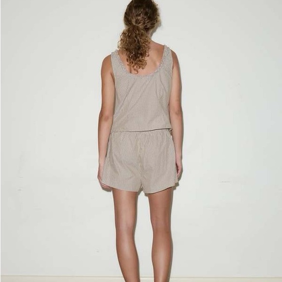 Deiji Studios PJ Short Set - Desert Check - Picture 8 of 8